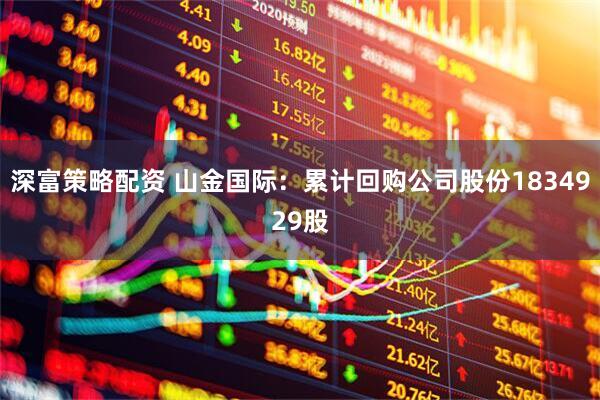 深富策略配资 山金国际：累计回购公司股份1834929股